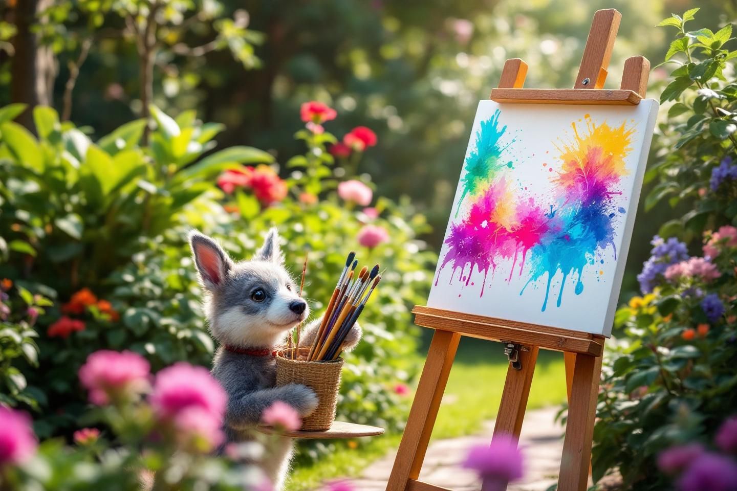 Technique créative utilisant la peinture pour délimiter des zones dans un espace ouvert et vivant, démontrant une transformation astucieuse